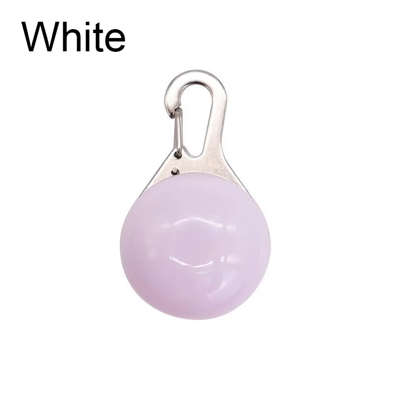 Led Luminous Dog Cat Collar Glowing Pendant Pet Leads Glow Accessories Bright Necklace Luminous Collar Night Safety Decoration