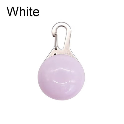 Led Luminous Dog Cat Collar Glowing Pendant Pet Leads Glow Accessories Bright Necklace Luminous Collar Night Safety Decoration