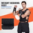 LEKÄRO Wrist Arm Weights, Adjustable Wrist Weights, Removable Wrist Ankle Weights for Men Women, for Fitness, Walking, Jogging, Workout, Running, 1Pair 2 Pack