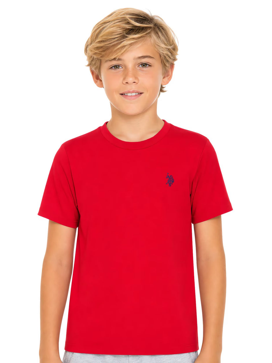Boys Crewneck T-Shirt, Sizes 4-18