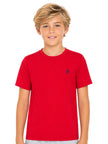 Boys Crewneck T-Shirt, Sizes 4-18