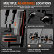 Home Gym Station, Workout Station with 150LBS Weight Stack, Home Gym Equipment with Power Tower for All Body Training