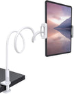 Fleximount Clip-On Tablet Grip with 360-Degree Rotation and Secure Twist-Lock Grip for Media Viewing, Video Calls, Recording, Vlogging, and More