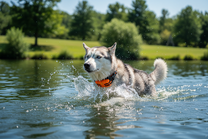 Anti-Bark Dog Collar – Electric Shock, Vibration & Sound with LED for Small & Large Dogs