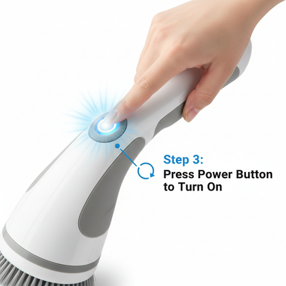 How to use step 3 - power on