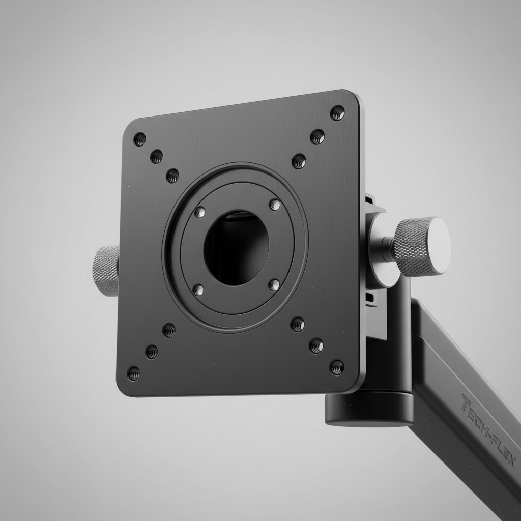 VESA mount bracket 100x100mm close-up studio lighting