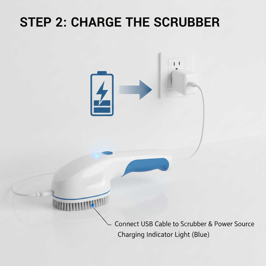 How to use step 2 - charge the device