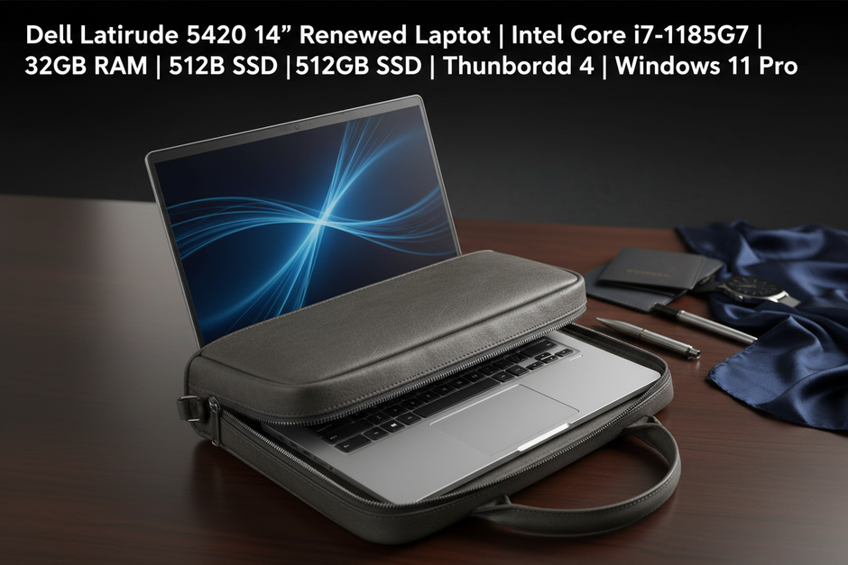 Dell Latitude 5420 travel lifestyle
