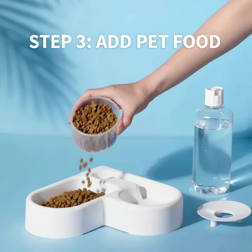 Self-Filling Pet Water Bowl – Moisture-Proof Automatic Dog & Cat Drinking Bowl